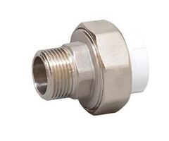 Муфта разъемная шестигранная НР типа "американка" 20х1/2 