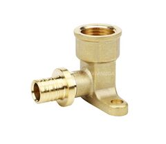 Угол настенный с внутренней резьбой Varmega Slide-fit VM51611, 16x1/2" , аксиальный