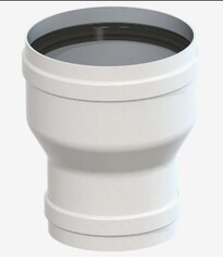 Муфта переходная Ø60/80  мама/мама AL (TR.8060M/M)