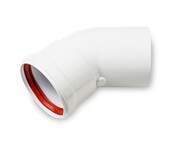 Колено Ø80 - 45° (арт. Y-013)