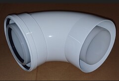 Колено 90° (мама-папа) Ø 110/160мм (TR.111690C)