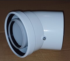 Колено 45° Ø 80/125мм Сondensing (TR.12545C)