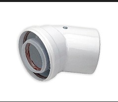 Колено 90° (мама-папа) Ø 60/100 мм Condensing (TR.6090C)