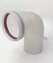 Колено 90° (мама-папа) Ø 80 мм PP-R (condensing) (TR.8090C)